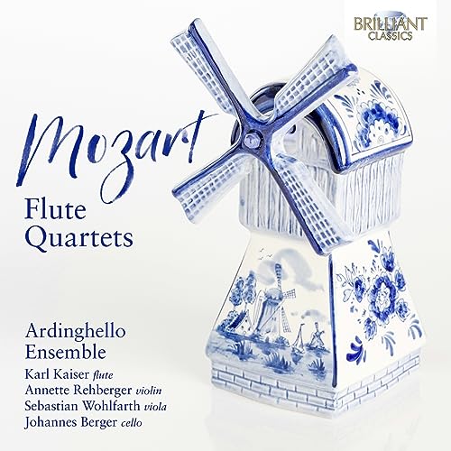 ARDINGHELLO ENSEMBLE - MOZART FLUTE QUARTETS - CD image 1