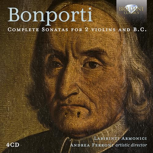 LABIRINTI ARMONICI & - BONPORTI: COMPLETE SONATAS FOR 2 VIOLINS AND B.C. image 1