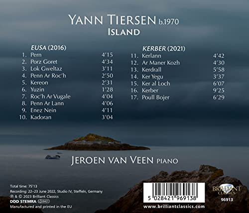 JEROEN VAN VEEN - TIERSEN ISLAND - CD image 2