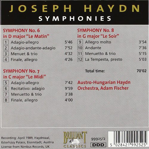 FRANZ JOSEPH HAYDN - HAYDN - SYMPHONIES COMPLETE - CD30 image 5