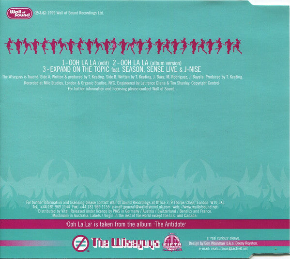 Wiseguys - Ooh La La - Used CD image 3