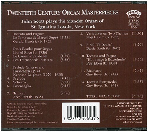 20th Century Organ M - CD image 2