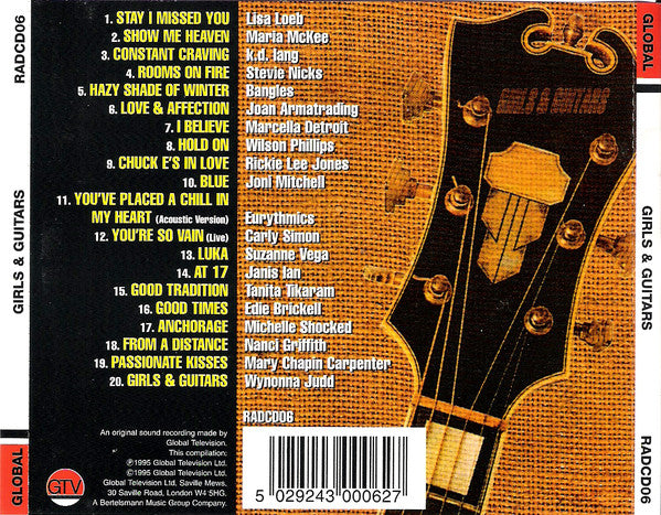 Various - Girls And Guitars - Used CD image 2