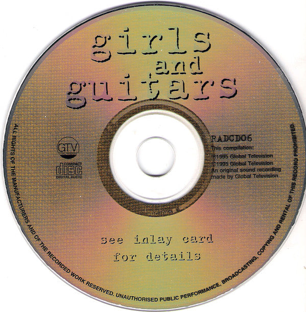 Various - Girls And Guitars - Used CD image 3
