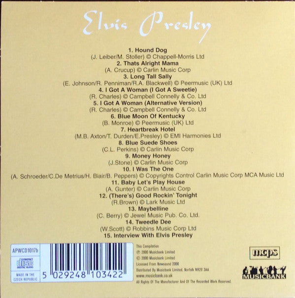 Elvis Presley - Live - Used CD image 5