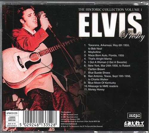 Elvis Presley - historic collection volume1 - Used CD image 2