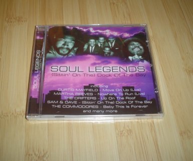 Various - Soul Legends - (Sittin' On The) Dock Of The Bay - Used CD image 1