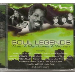 Various - Soul Legends - When A Man Loves A Woman - Used CD image 1
