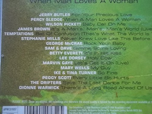 Various - Soul Legends - When A Man Loves A Woman - Used CD image 2