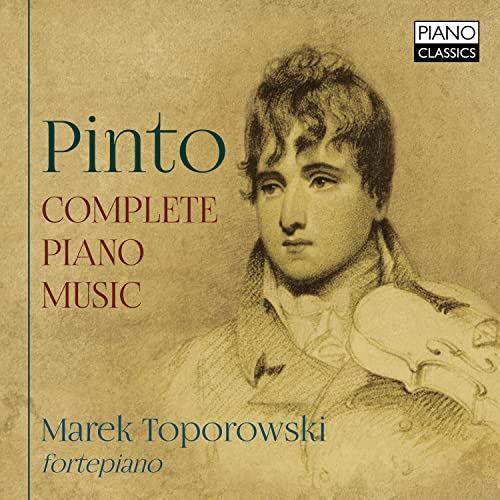 MAREK TOPOROWSKI - PINTO COMPLETE PIANO MUSIC - CD image 1