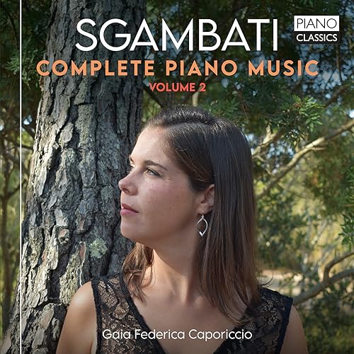 GAIA FEDERICA CAPORI - SGAMBATI COMPLETE PIANO MUSIC - CD image 1