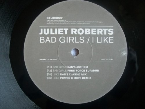 Juliet Roberts - Bad Girls / I Like - Used Vinyl Record 12" image 1