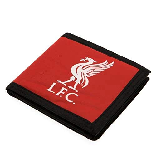 Liverpool FC - Canvas Wallet - Men's Walle - Approx 11cm x 10cm closed image 2