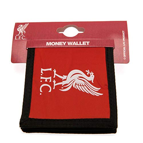Liverpool FC - Canvas Wallet - Men's Walle - Approx 11cm x 10cm closed image 5