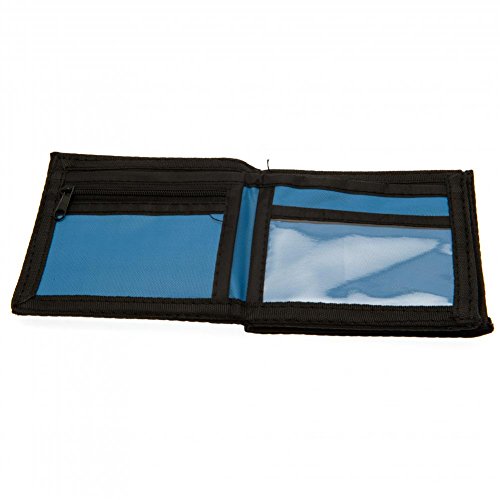 Manchester City FC - Canvas Wallet - Men's - Approx 11cm x 10cm closed image 4