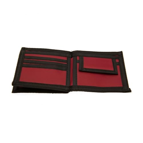 West Ham United FC - Canvas Wallet - Men's - Approx 11cm x 10cm closed image 4