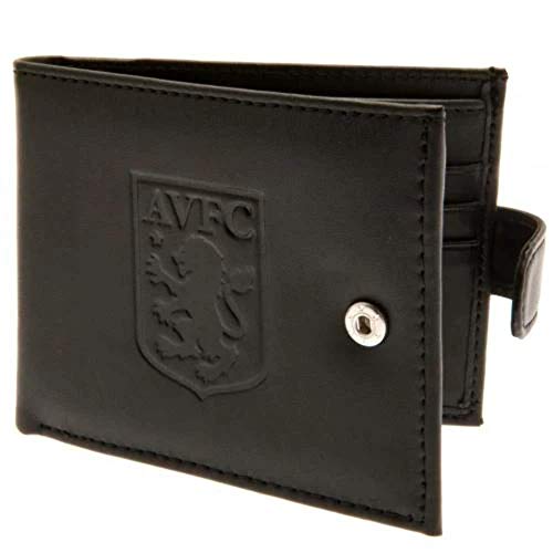 Aston Villa FC - rfid Anti Frau - Men's Wallets - - Approx 11cm x 9cm image 2