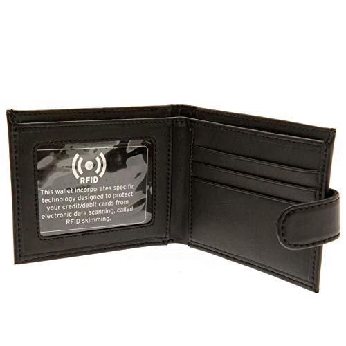Aston Villa FC - rfid Anti Frau - Men's Wallets - - Approx 11cm x 9cm image 3