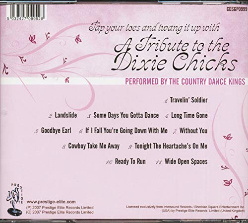 COUNTRY DANCE KINGS - TRIBUTE TO THE DIXIE CHICKS - CD image 2