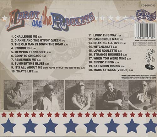 LEROY & THE ROCKETS - ROCKABILLY ROLLERCOASTER - CD image 2