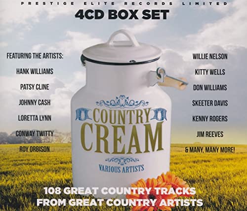 VARIOUS ARTISTS - COUNTRY CREAM (FOUR CD SET) - 4CD image 1