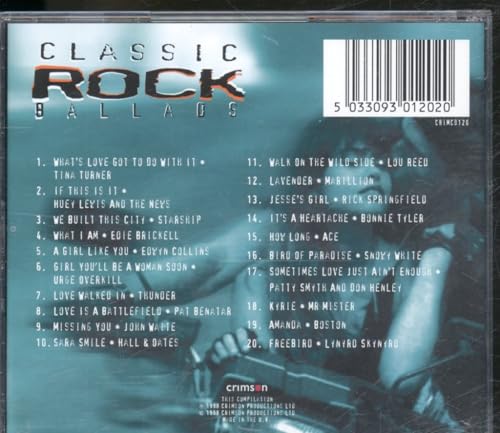 Various - Classic Rock Ballads - Used CD image 2