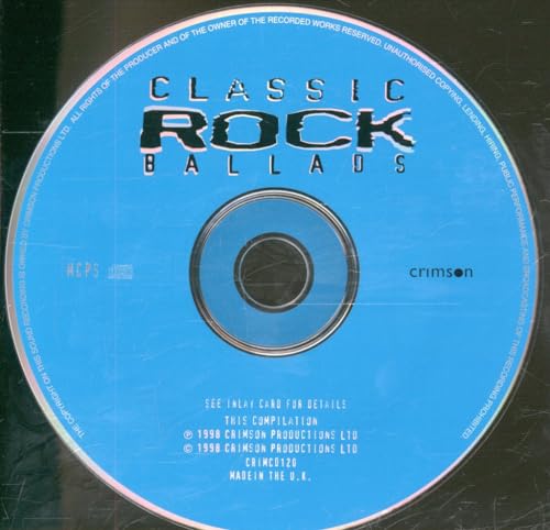 Various - Classic Rock Ballads - Used CD image 3