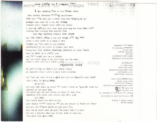 Stereophonics - More Life In A Tramps Vest - Used CD image 3