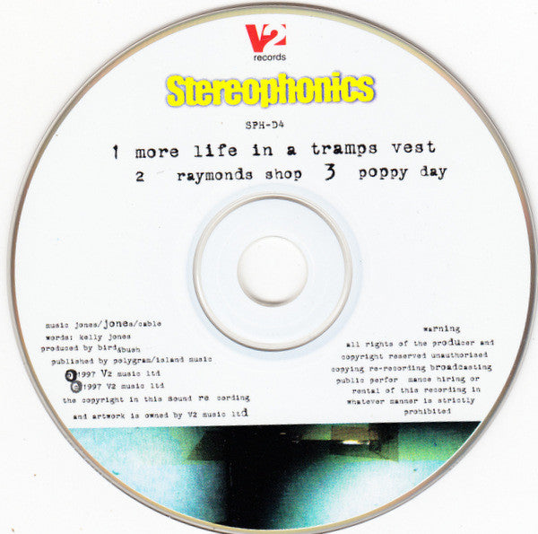 Stereophonics - More Life In A Tramps Vest - Used CD image 4