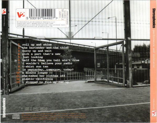 Stereophonics - Performance And Cocktails - Used CD image 2