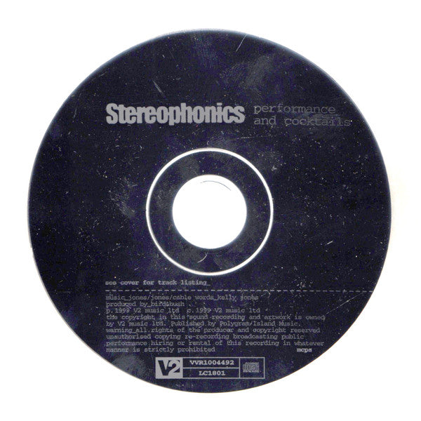 Stereophonics - Performance And Cocktails - Used CD image 9