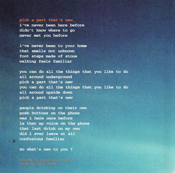 Stereophonics - Pick A Part That's New - Used CD image 5