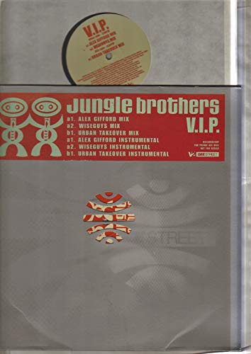 Jungle Brothers - V.I.P. - Used Vinyl Record 12" image 1