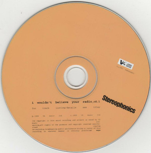 Stereophonics - I Wouldn't Believe Your Radio - Used CD image 4