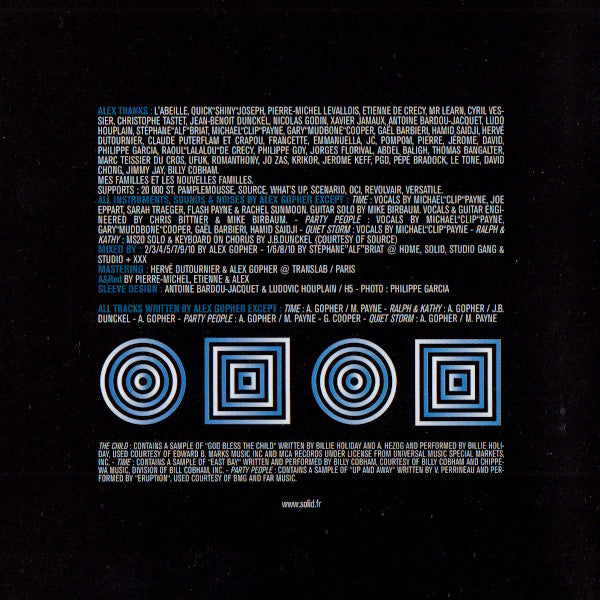 Alex Gopher - You, My Baby & I - Used CD image 9