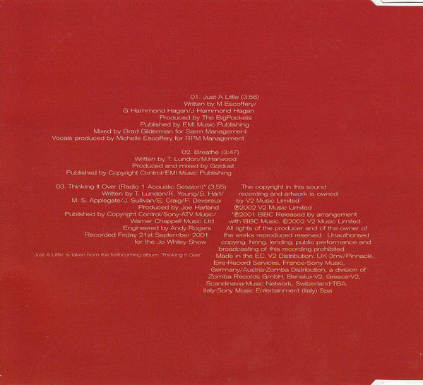 Liberty X - Just A Little - Used CD image 4