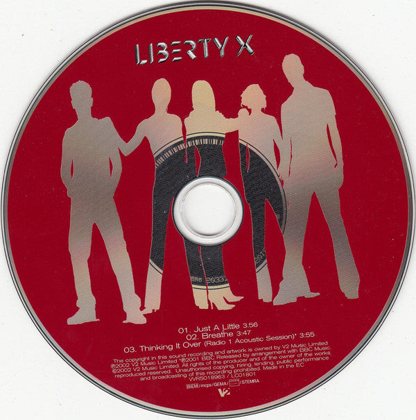 Liberty X - Just A Little - Used CD image 5