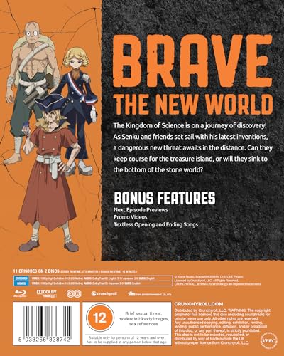 Dr. Stone - Season 3 Part 1 - Blu-ray image 3