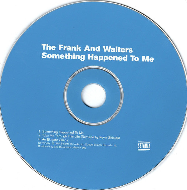 Frank And Walters - Something Happened To Me - Used CD image 4