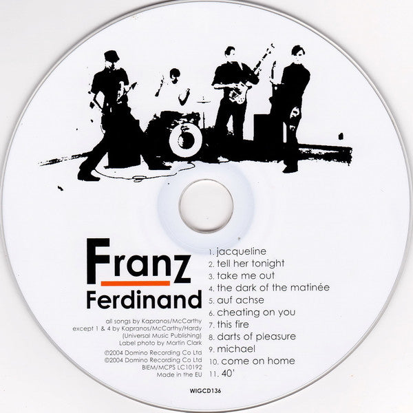 Franz Ferdinand - Used CD image 8