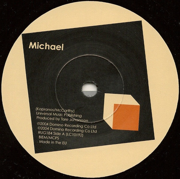 Franz Ferdinand - Michael - Used Vinyl Record 7" image 3