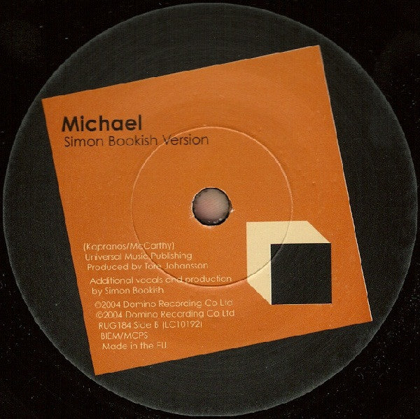 Franz Ferdinand - Michael - Used Vinyl Record 7" image 4