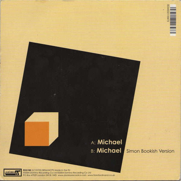 Franz Ferdinand - Michael - Used Vinyl Record 7" image 7