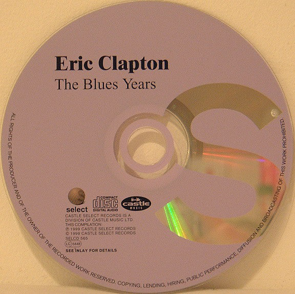 Eric Clapton - Blues Years - Used CD image 3