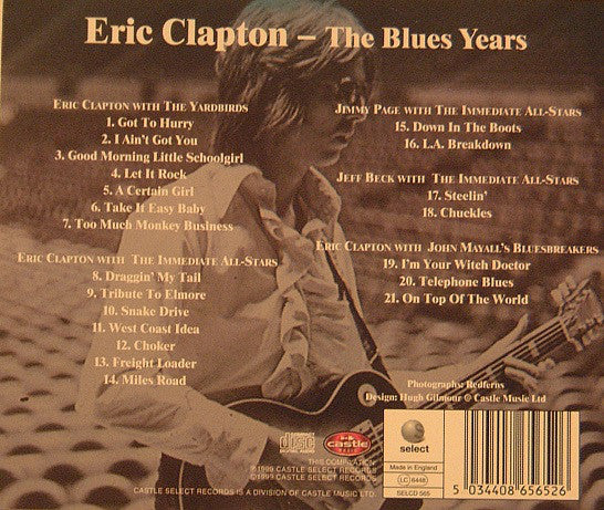 Eric Clapton - Blues Years - Used CD image 8