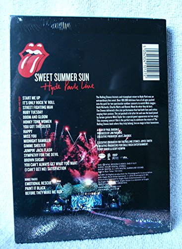 Rolling Stones - Sweet Summer Sun (Hyde Park Live) - DVD image 2