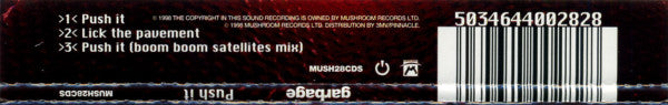 Garbage - Push It - Used CD image 7