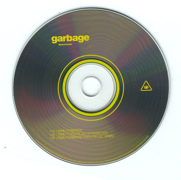 Garbage - I Think I'm Paranoid - Used CD image 3