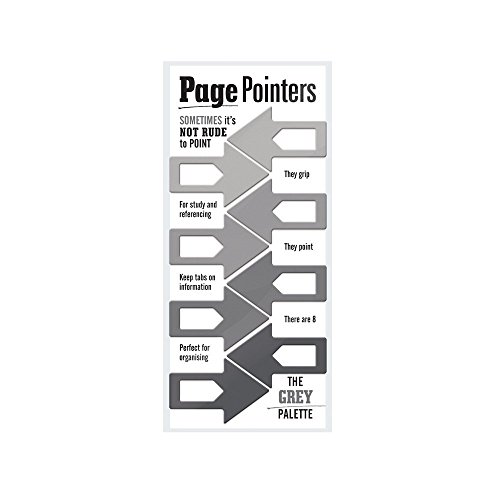 Page Pointers Page Markers- Grey - Non-book item image 1