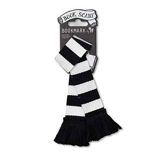 Book Scarf Bookmark - Black & White - Non-book item
